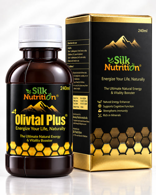 Olivtal Plus – Natural Energy & Vitality Support Syrup | 240ml