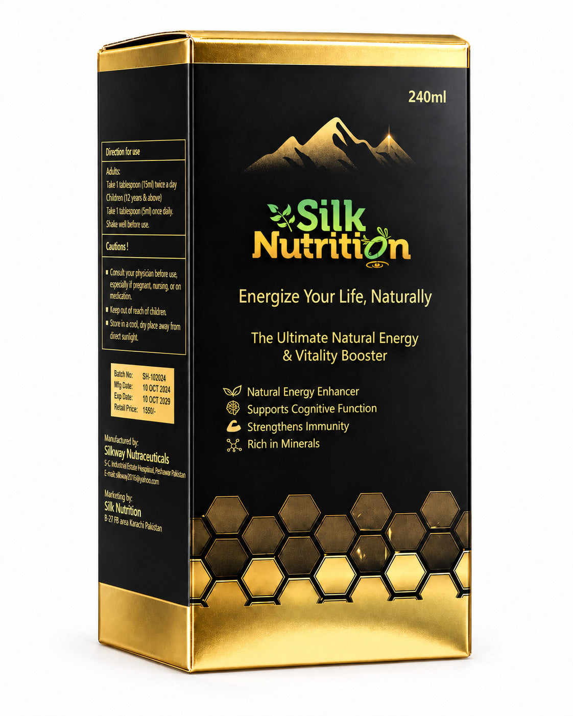 Olivtal Plus – Natural Energy & Vitality Support Syrup | 240ml