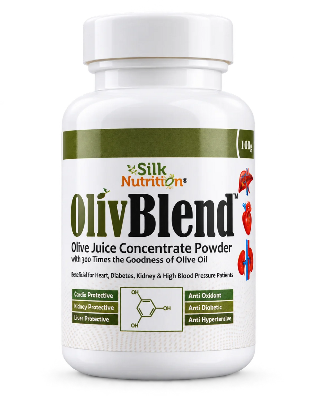 Oliv Blend – Olive Juice Concentrate Powder