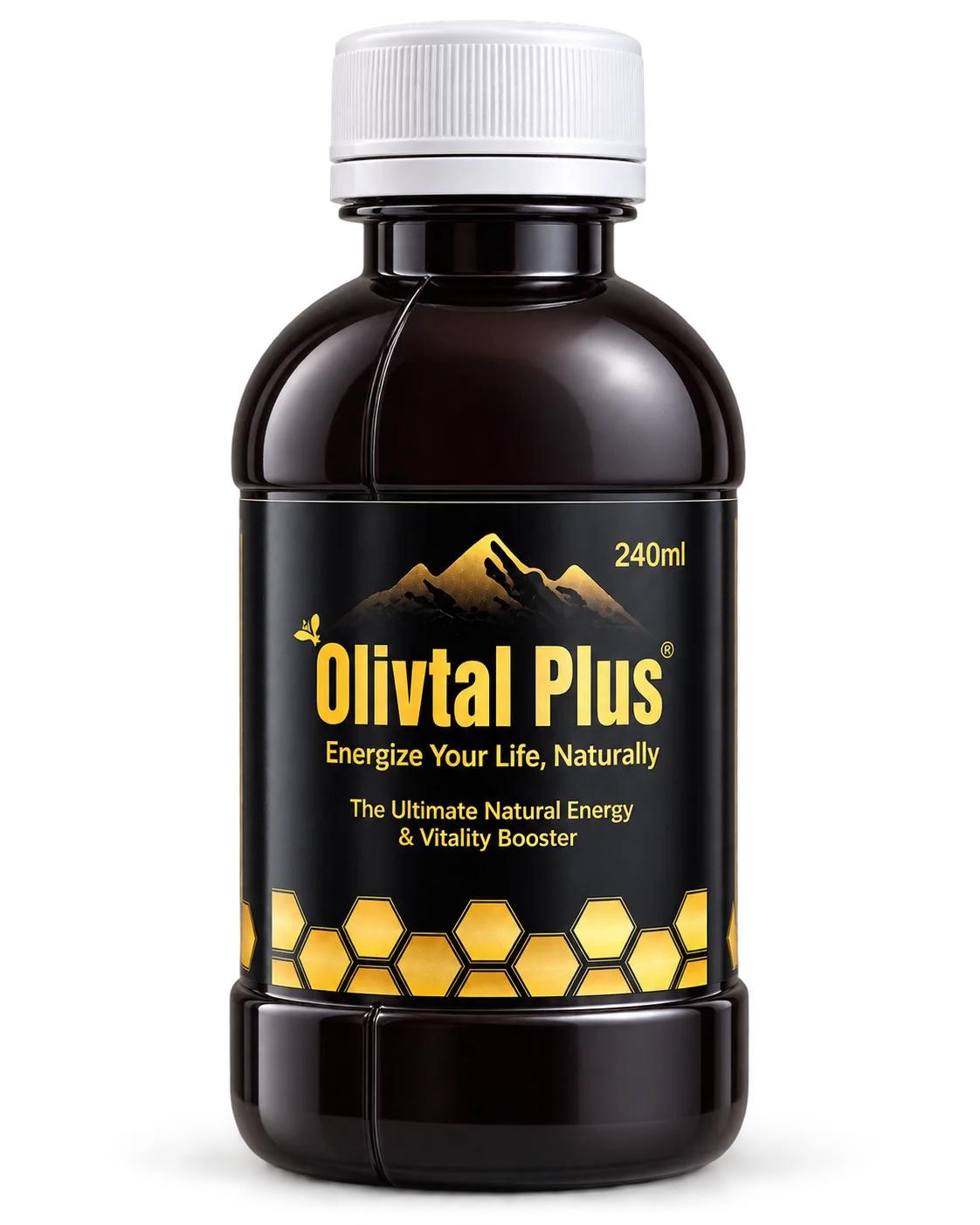 Olivtal Plus – Natural Energy & Vitality Support Syrup | 240ml